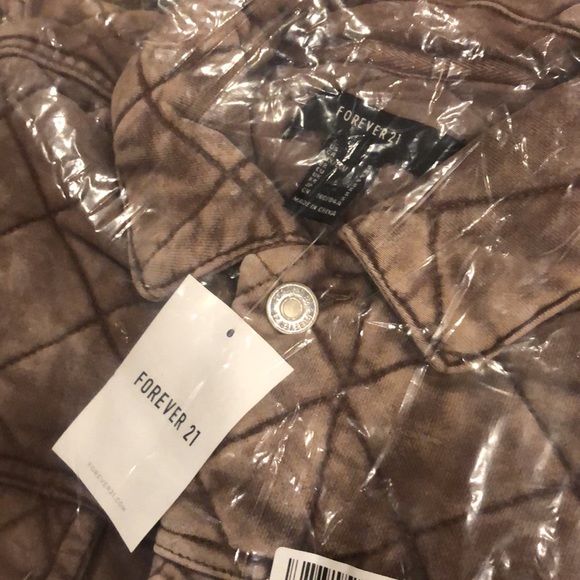 FOREVER 21 Drop Sleeve Quilted Jacket NWT - Picture 8 of 11